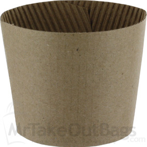 Brown Kraft Coffee Clutch Sleeves (FITS 10,12,16,20 oz)