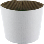 White Coffee Clutch Sleeves (FITS 10,12,16,20 oz)