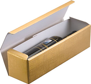 Oro Matte Gold Single Bottle Box