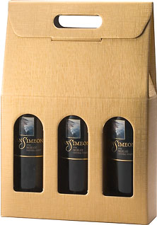 Oro Matte Gold 3 Bottle Carrier