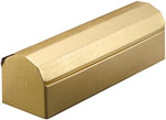 Oro Matte Gold Single Bottle Wine Chest Box