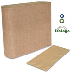 1/8 Fold, 1 ply Tork Kraft Dinner Napkins - 15 x 17