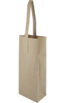 Brown Kraft Single Wine Bottle Bags - 5 x 3 x 12.5