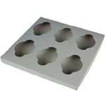Regular Size Six-Cupcake Insert for 10 x 10