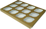 Regular Size Twelve-Cupcake Insert for 14 x 10 x 4