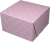 Parisian Pastry Pie / Cake / Cupcake Boxes - 7 x 7 x 4