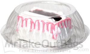 48 oz. Clear Plastic Bowls with Lid Combo Pack