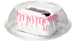 48 oz. Clear Plastic Bowls with Lid Combo Pack