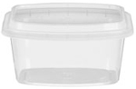 16 Oz. Clear Rectangular Deli Containers