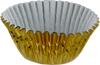 Mini Cupcake 3/4 oz. Gold Fluted Paper Baking Cups