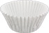 Mini Cupcake 3/4 oz. White Fluted Paper Baking Cups