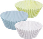 Regular Cupcake 2 oz. Pastel Fluted Paper Baking Cups