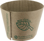 Eco Clutch Coffee Cup Sleeves -  Fits 10,12,16,20 oz cups