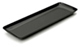 Sabert Mozaik Black Rectangular Serving Trays 7.5