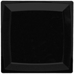 Milan Black Luncheon Plate 8.25
