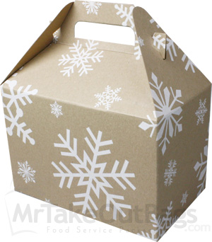 Snowday Medium Gable Boxes 8 x 4.75 x 5.25