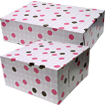 Bakery Dots Cupcake Boxes