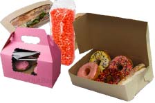 5 Pieces of bakery & cupcake packaging