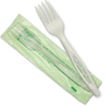 Compostable Forks - Individually Wrapped 6"