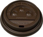 Brown Dome Lids for Planet+ and Dopaco 10/12/16/20/24oz. Cups