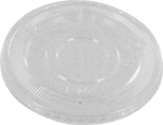Compostable PLA FLAT LIDS for 32 oz Cold Drink Cups