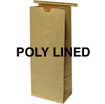 Kraft Poly Lined Coffee Bags