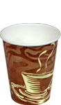 12 oz. Swirl Design Paper Coffee Cups