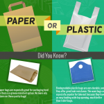 Paper or Plastic Infographic