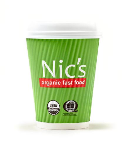 nic's organic ripple cup