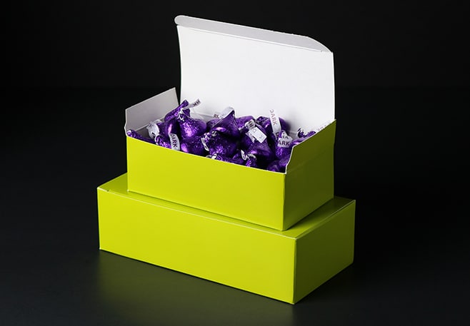 one piece folding candy boxes