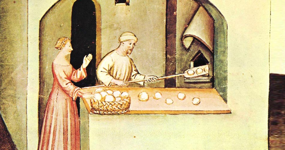 historical baking painting