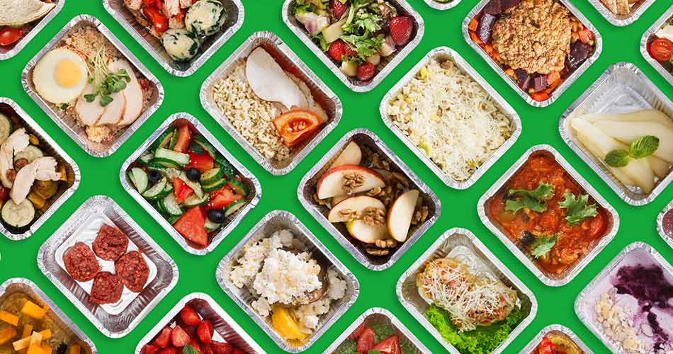 various meal prep container options