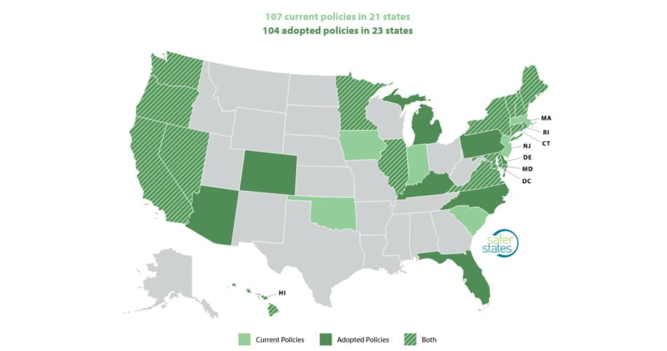 pfas state law map