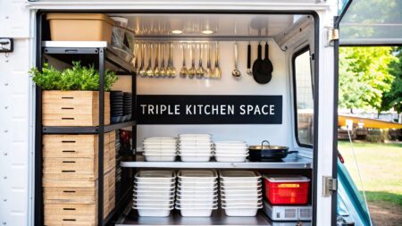 Food Truck Storage Ideas That Triple Your Kitchen Space