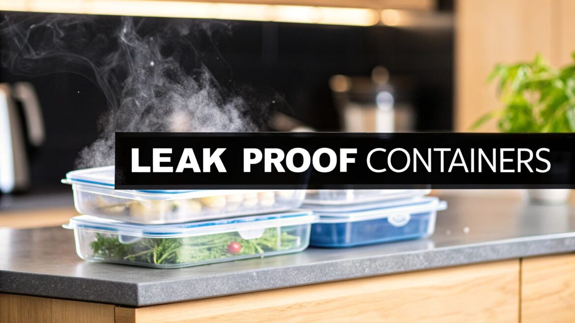 Leak Proof Food Containers: What Busy People Actually Rely On