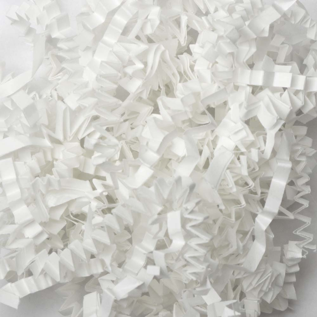 White Crinkle Cut Shred -  10 Lb.