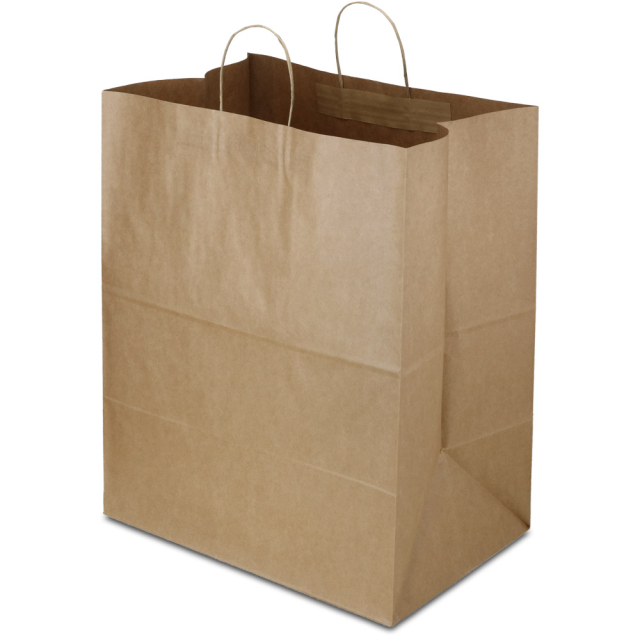 Brown Kraft Take Out Bag - 16 x 11 x 19 in.