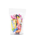 Clear Zipper Stand Up Pouches - 4.75 x 7.25 + 2"