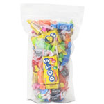 Clear Zipper Stand Up Pouches - 6.75 x 10.25 + 2.5"
