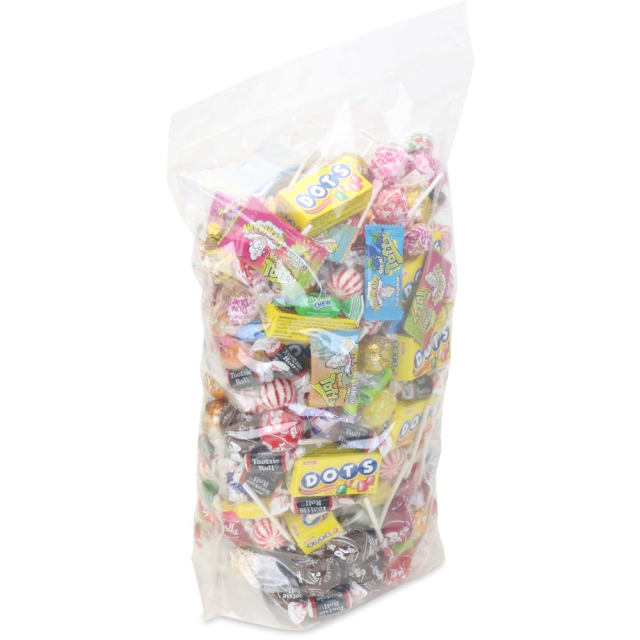 Clear Zipper Stand Up Pouches - 11.75 x 17.25 + 5.5"