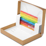 Bronze Gift Card Boxes w/ White Interior