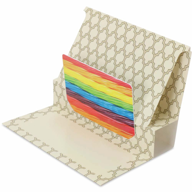 Geo Sand Gift Card Folder