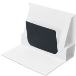 Glossy White Gift Card Folder