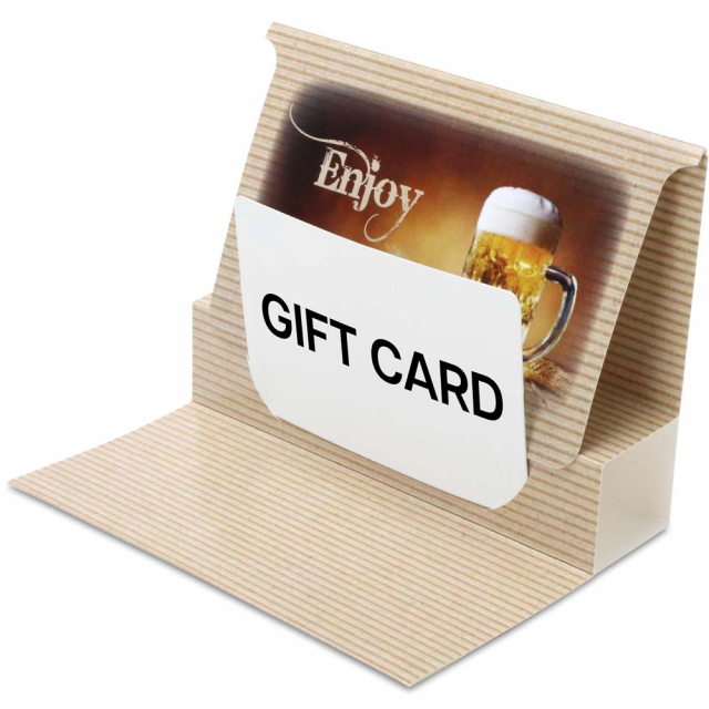 Kraft Draft Beer Gift Card Folder