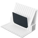Pearl Stripe Gift Card Folder