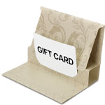 Champagne Gift Card Folder