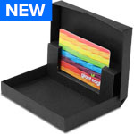 Black Alligator Gift Card Boxes w/ Black Interior