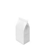 1/2lb. White Kraft Tin Tie Coffee Bags
