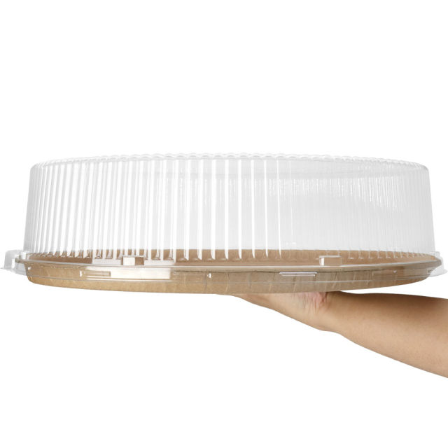 16" Clear Dome Lids for SOLUT! Deli Trays