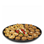 16" SOLUT! Elegance Deli / Catering Trays - Gloss Black
